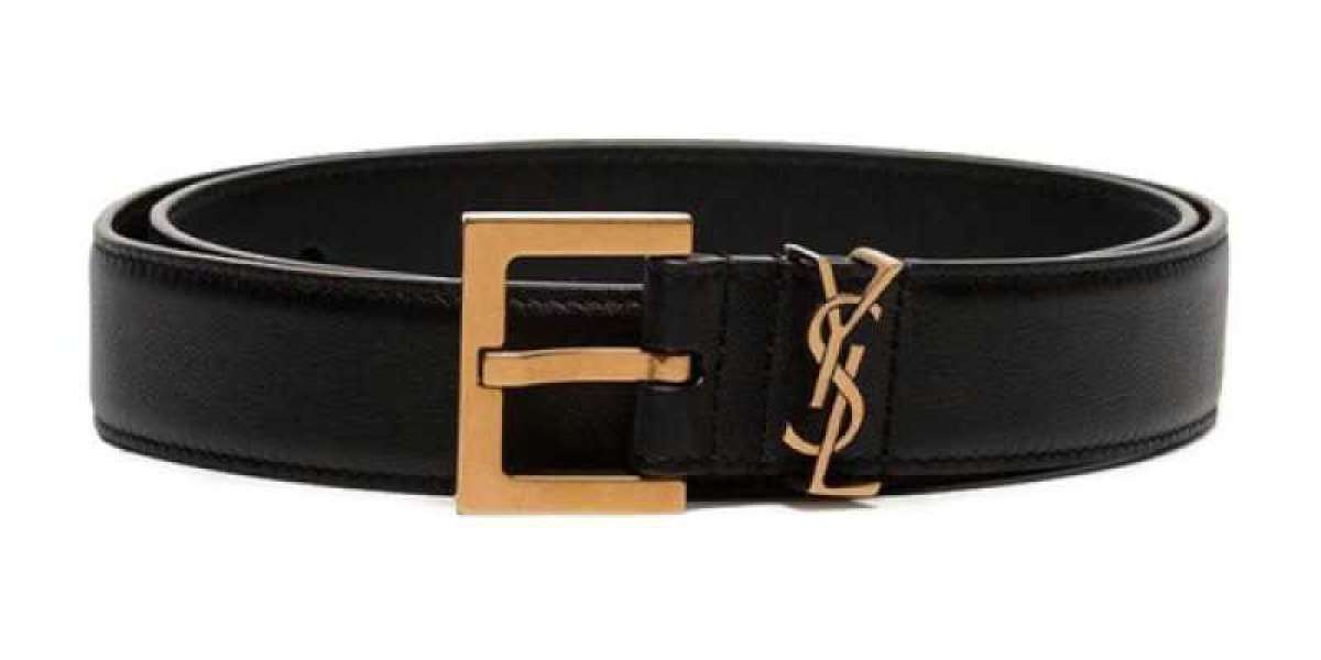 ysl 專櫃皮帶與零錢包推薦：cassandra 金扣女款腰帶細節解析