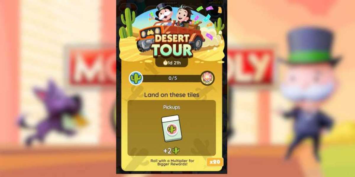 Desert Tour Monopoly GO: Rewards & Milestones